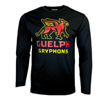 Gryphons Stacked Performance Long sleeve - Black