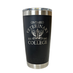 Yeti Rambler 20oz OVC Crested Tumbler - Black