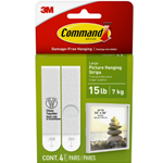 3M Command 4PK Hang Strips