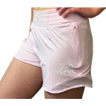 lululemon Gryphon Hotty Hot High Rise  Short Lined 4'' - Pink Organza