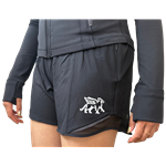lululemon Gryphon Hotty Hot High Rise Short Lined 4'' - Black