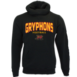 Gryphon Football Russell Hood - Black