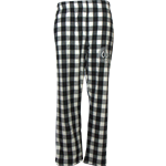 Circle Crest Unisex Sleep Pant - White and Black
