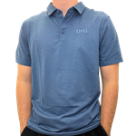 lululemon UofG Evolution Short Sleeve Polo - Blue