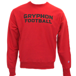 Gryphons Football Twill Crew - Red