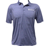 Stacked Identifier Polo - Blue
