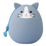 Grey Cat Egg Pouch