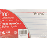 Enlivo Index Cards 3X5