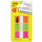 1" 60 Pack Flags Electric Glow Post-It