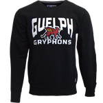 Guelph Gryphons Russell Crew - Black
