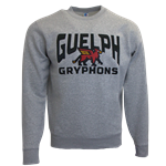 Guelph Gryphons Russell Crew - Grey