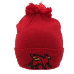 Adidas Gryphons Cuffed Pom Beanie - Red