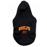 Varsity Dog Hoodie - Black