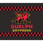Gryphons Stacked Fleece Blanket - Black