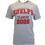 Uofg Class of 2026 Tee - Grey
