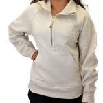 lululemon Gryphons Scuba Oversized Funnel Neck Half-Zip - Light Ivory