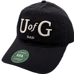 UofG Dad Twill Hat - Navy