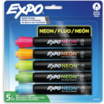 Expo Dry Erase Assorted Neon 5 Pack
