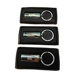 Chrome U of G Keychains