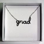 Sterling Silver Grad Necklace