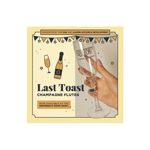 Last Toast Champagne Flute