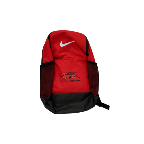 University of Guelph Bookstore - GRYPHONS RED NIKE BRASILIA BACKPACK