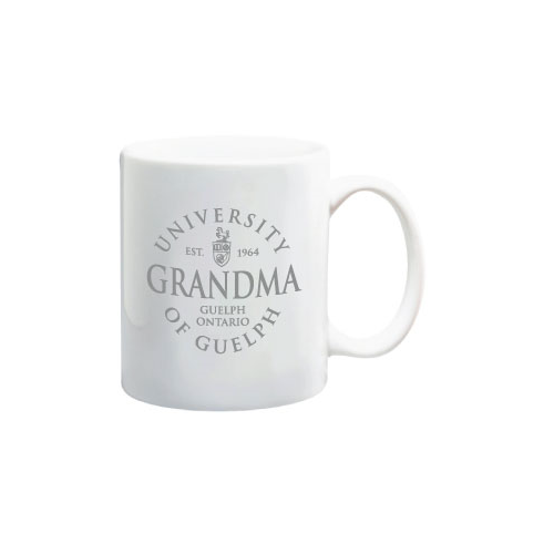 University of Guelph Bookstore Grandma CHandle Mug