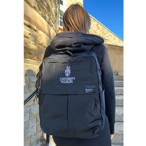 University of Guelph Bookstore Everyday Backpack 2.0 Black