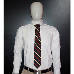 Red and Gold Striped Tie