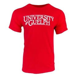 Red Guelph Identifier Tee