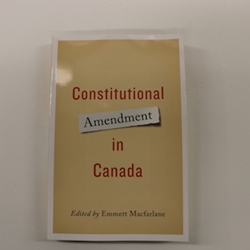 CONSTITUTIONAL AMENDMENT IN CANADA