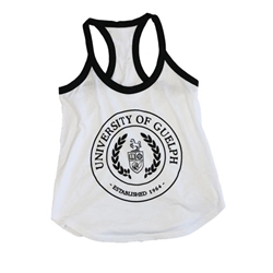 Circle Crest Ringer Tank Top