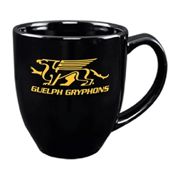 Gryphons Black 15 oz. Bistro Mug