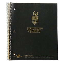 3 Subject Coil Notebook w/ the Horse Crest