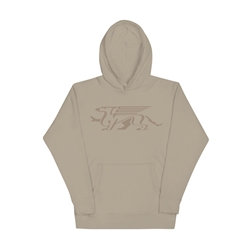 Gryphons Tan Tonal Freshman Hoodie