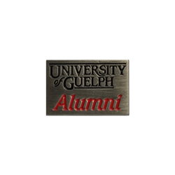 Stainless Steel Alumni Pin