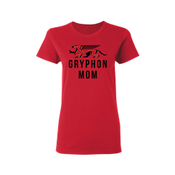 Gryphons Mom Red Ladies Tee