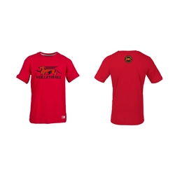 Gryphons Volleyball Youth Red Tee