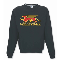 Gryphons Volleyball Youth Black Crewneck