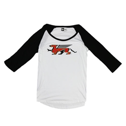 Women's New Era 3/4 Sleeve Baseball Tee