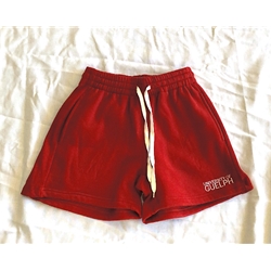 Crimson Guelph Boyfriend Sweat Short