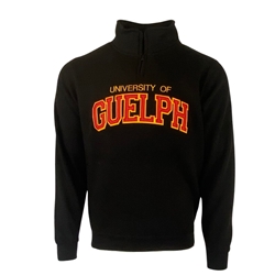 Black Guelph Layer Essential 1/4 Zip