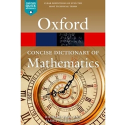 The Concise Oxford Dictionary of Mathematics