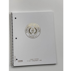 1-Subject Circle Crest Coil Notebook - 160 PAGES