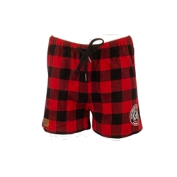 Buffalo Check Women's Circle Crest Flannel Short