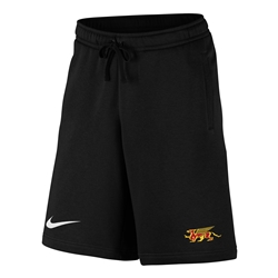 GRYPHONS X NIKE BLACK CLUB FLEECE SHORT