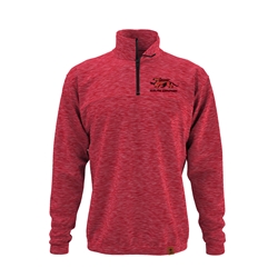 GRYPHONS X BARDOWN Red 1/4 zip