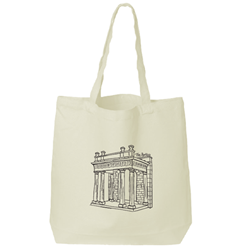 Campus Building Cotton Totes