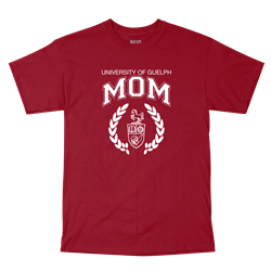 Red Mom Laurel Tee