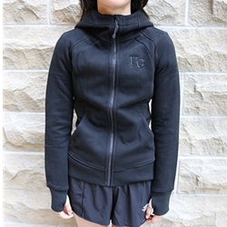 Scuba Full Zip Hoodie - Black